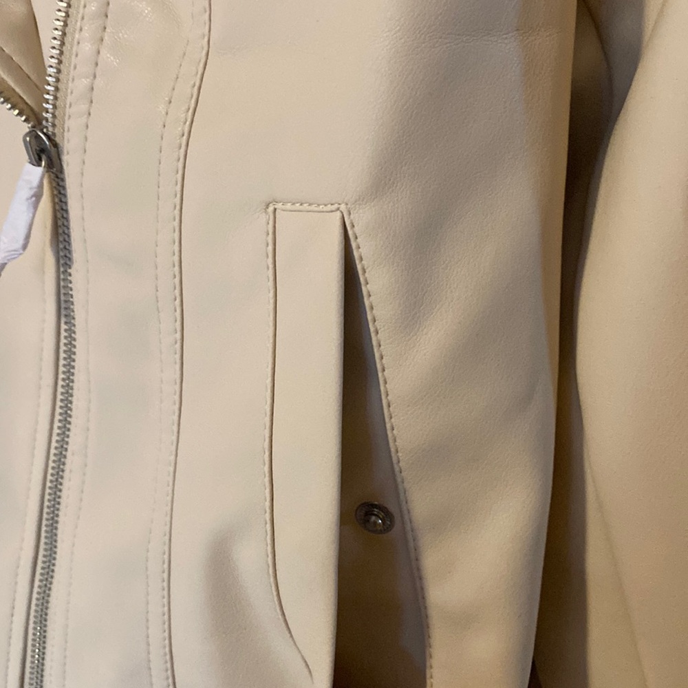 โจHPโจNWT Express Faux Leather Moto Jacket - Picture 8 of 16